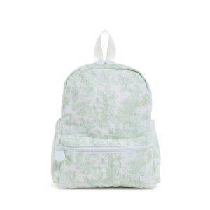 MINI BACKER – BUNNY TOILE GREEN Backpack