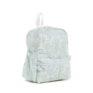 MINI BACKER – BUNNY TOILE GREEN Backpack