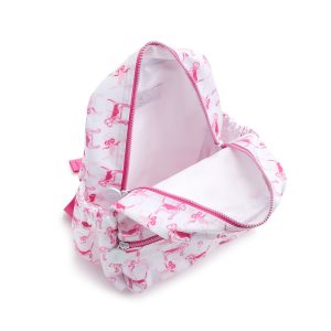 MINI BACKER – BUNNY TOILE PINK Backpack